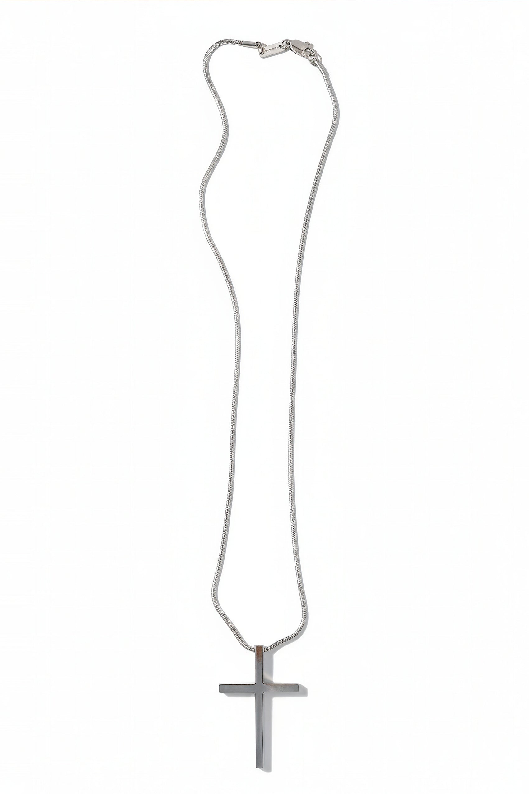 Edelstahlkette mit Kreuzanhänger