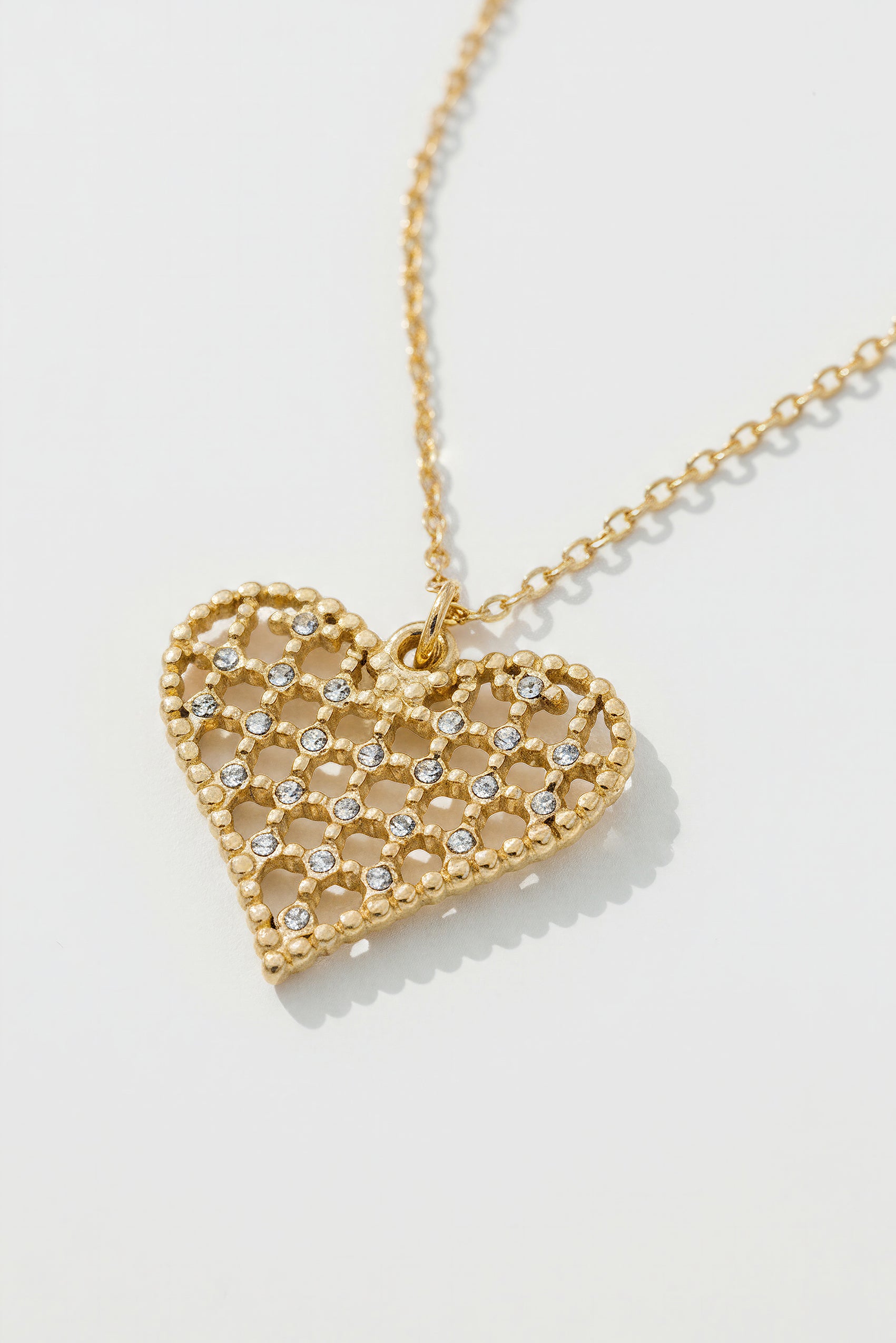 Kette Gold mit Herzanhänger