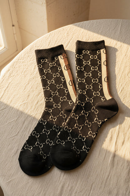 Socken mit Grafikmuster