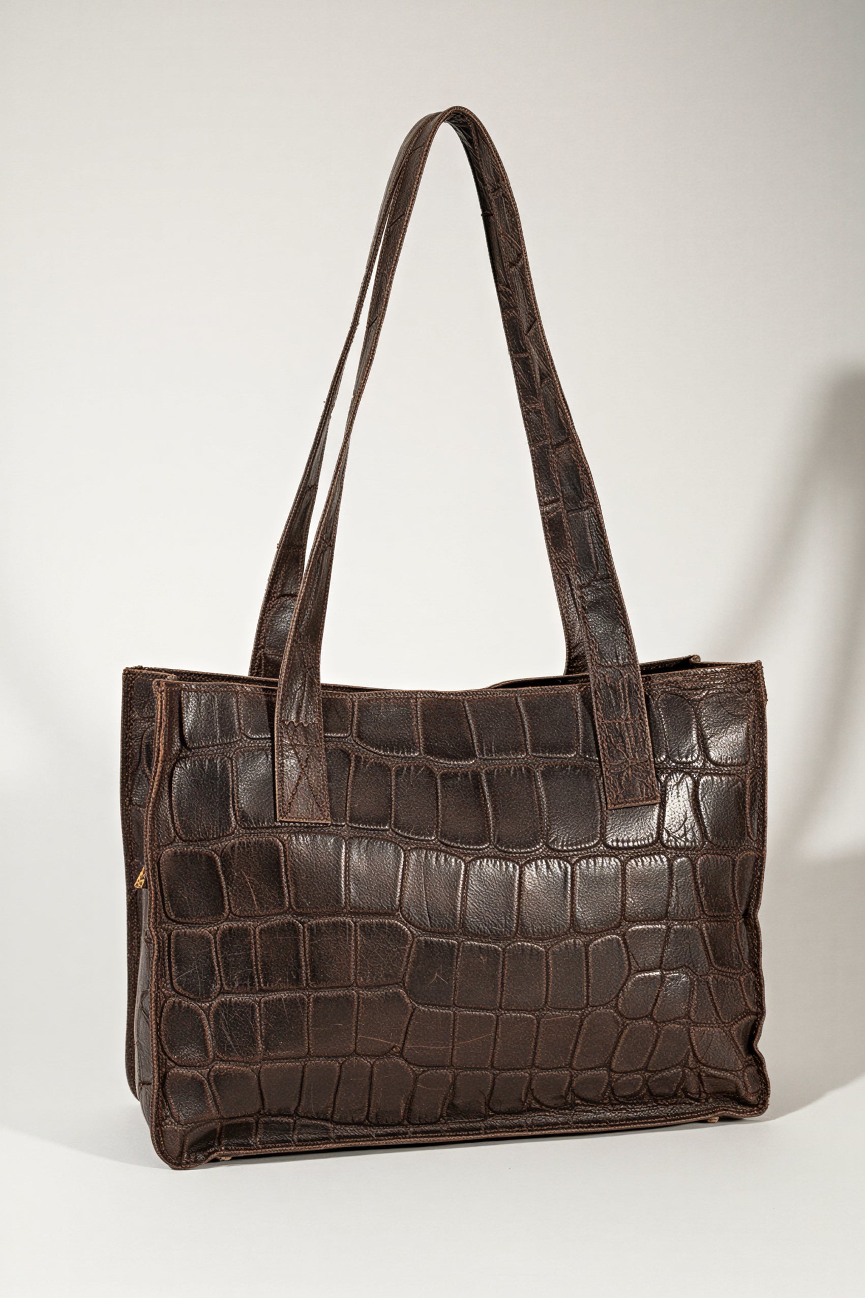 Shopper in Croco-Optik