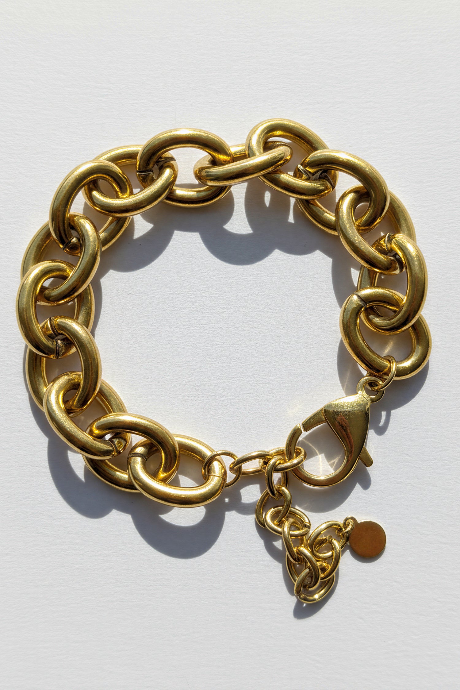 Gliederarmband aus robustem Edelstahl