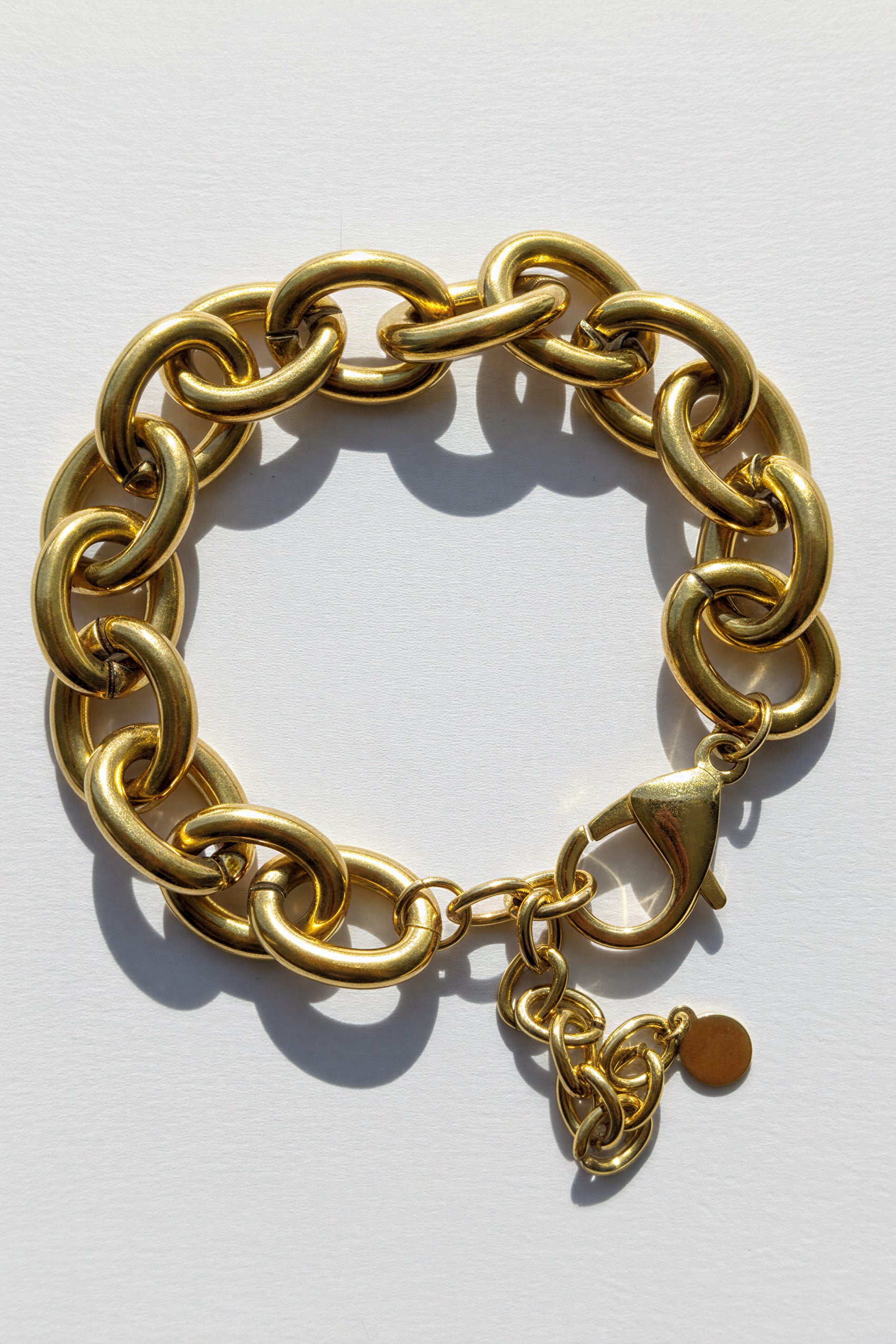 Gliederarmband aus robustem Edelstahl